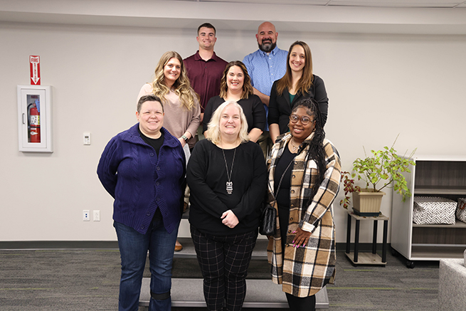 Teacher of the Year honorees are shown